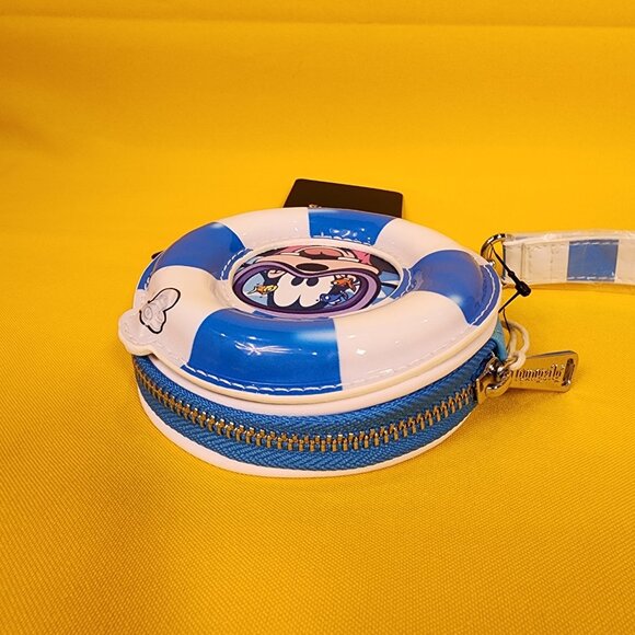 Loungefly Goofy Floatie Summer Swin Pool Coin Purse Wallet NEW - Picture 9 of 10